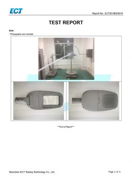 EK IP66 TESTĒŠANAS sertifikāts