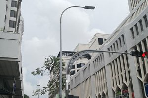 Lieljaudas 200 W LED ielu apgaismojums, Singapūras šosejas avēnija