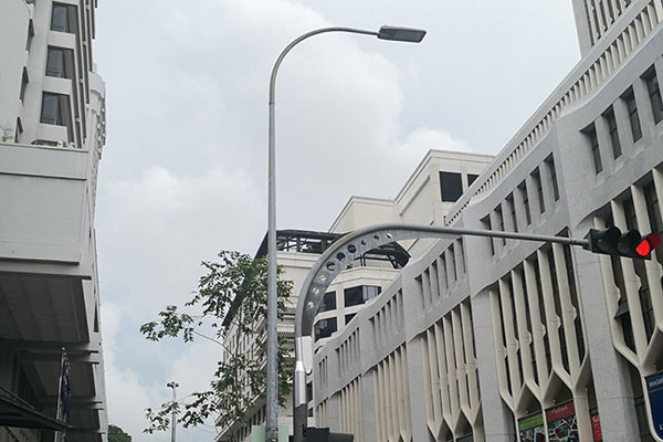 High Power 200W LED street lights, Singapore Highway Avenue Lieljaudas 200 W LED ielu apgaismojums, Singapūras šosejas avēnija