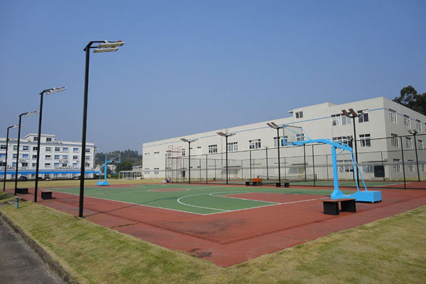 LED Flood Light Project In China. LED plūdu gaismas projekts Ķīnā.