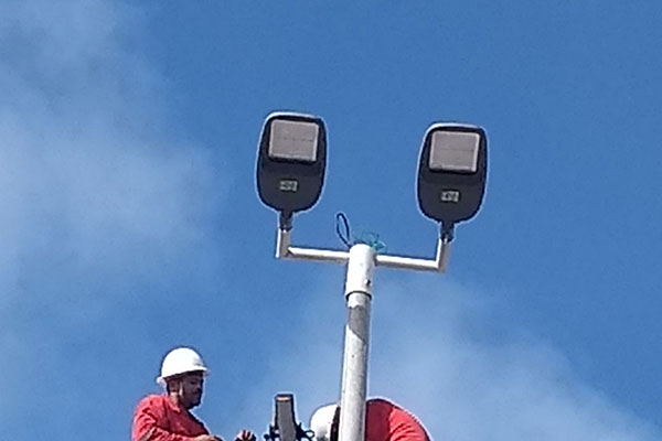 LED Street Light Project In Brazil LED ielu apgaismojuma projekts Brazīlijā