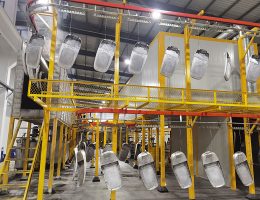 ielu gaismas krāsošana