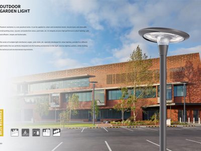 alumīnija sakausējuma korpusa LED apgaismojums