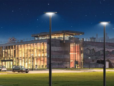 alumīnija-dārza-gaismas korpuss